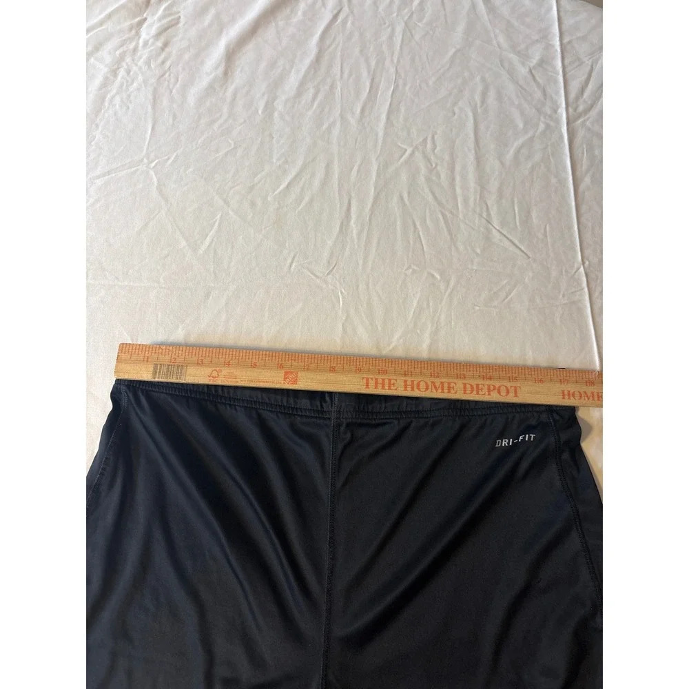 Nike Dri-FIT Soccer Shorts Mens XL (34) Black Blue Knights‎ Training